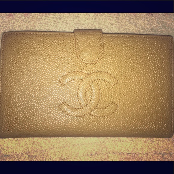 CHANEL Handbags - Chanel Timeless Caviar Long Wallet w/gold hardware